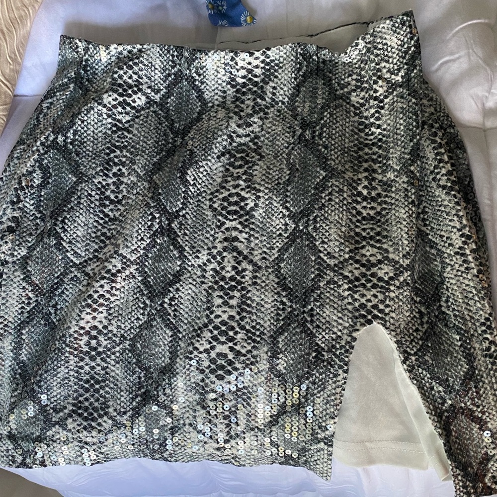 Sequin skirt
